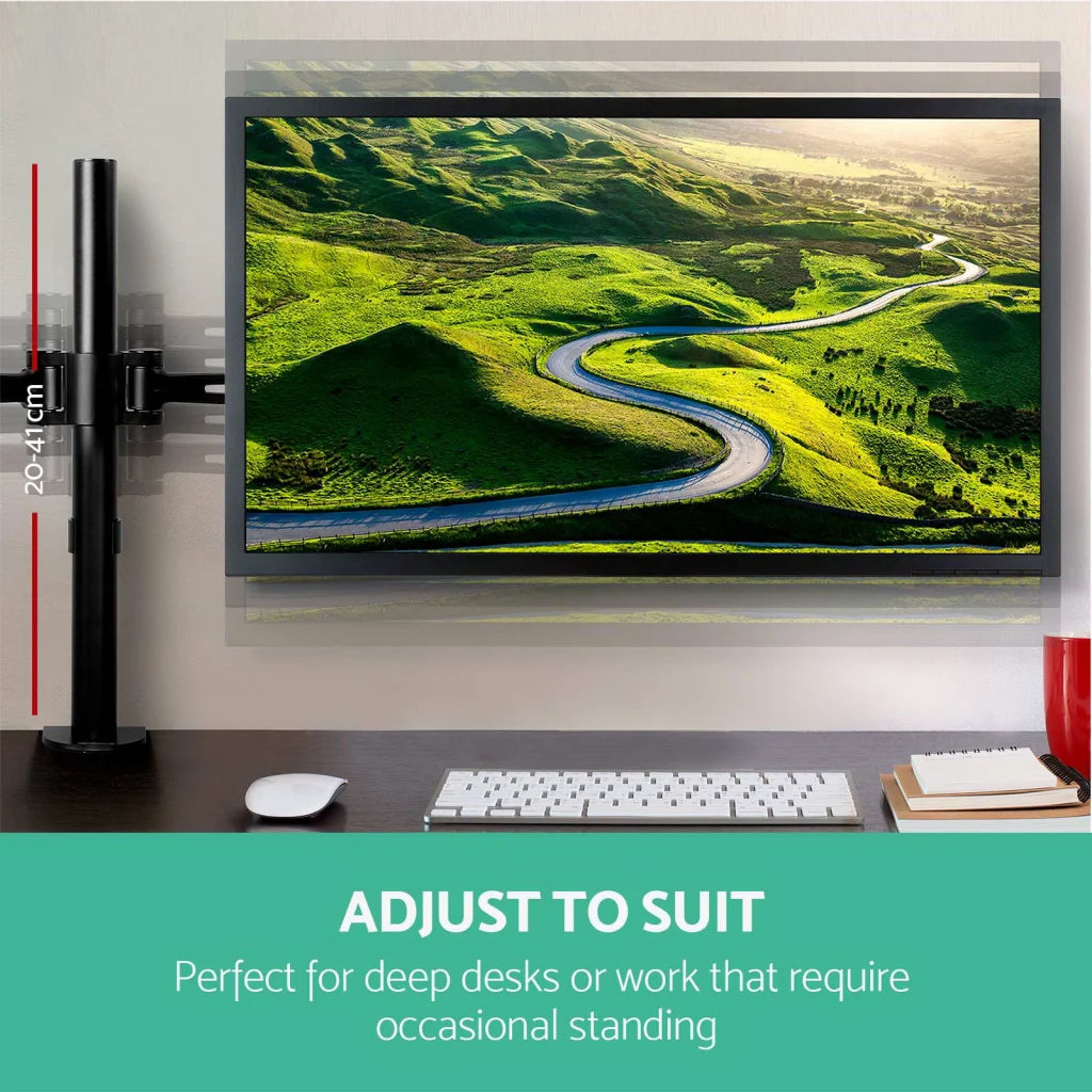 Monitor Arm Mount Dual - Black - Office