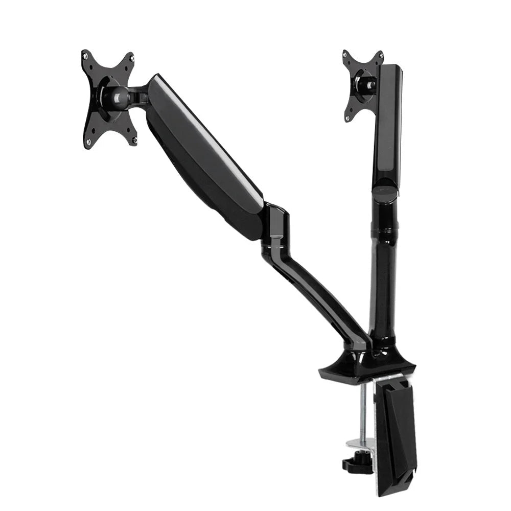 Monitor Arm Mount Dual Gas - Black - Office