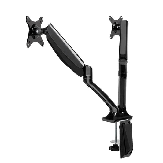 Monitor Arm Mount Dual Gas - Black - Office