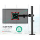 Monitor Arm Mount for 32 Screen Black single