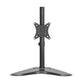 Black monitor arm stand for household use