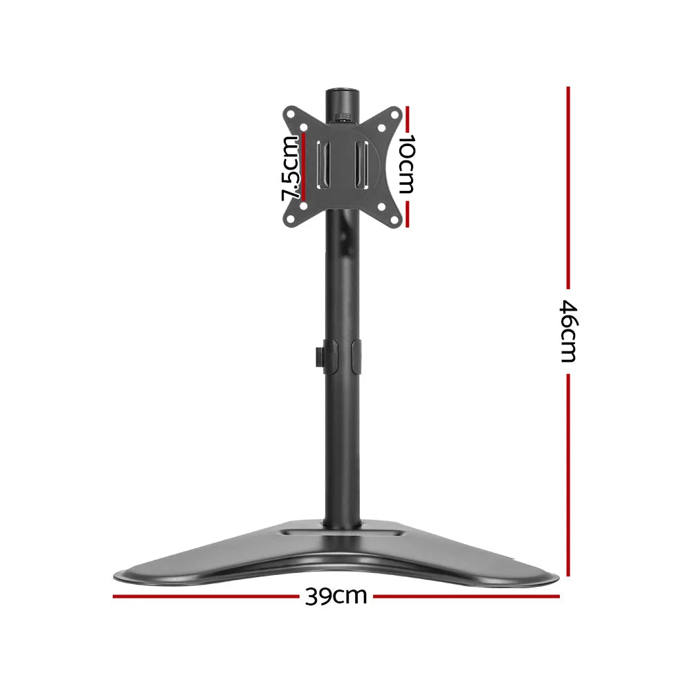 Monitor Arm Stand Single Black - Office