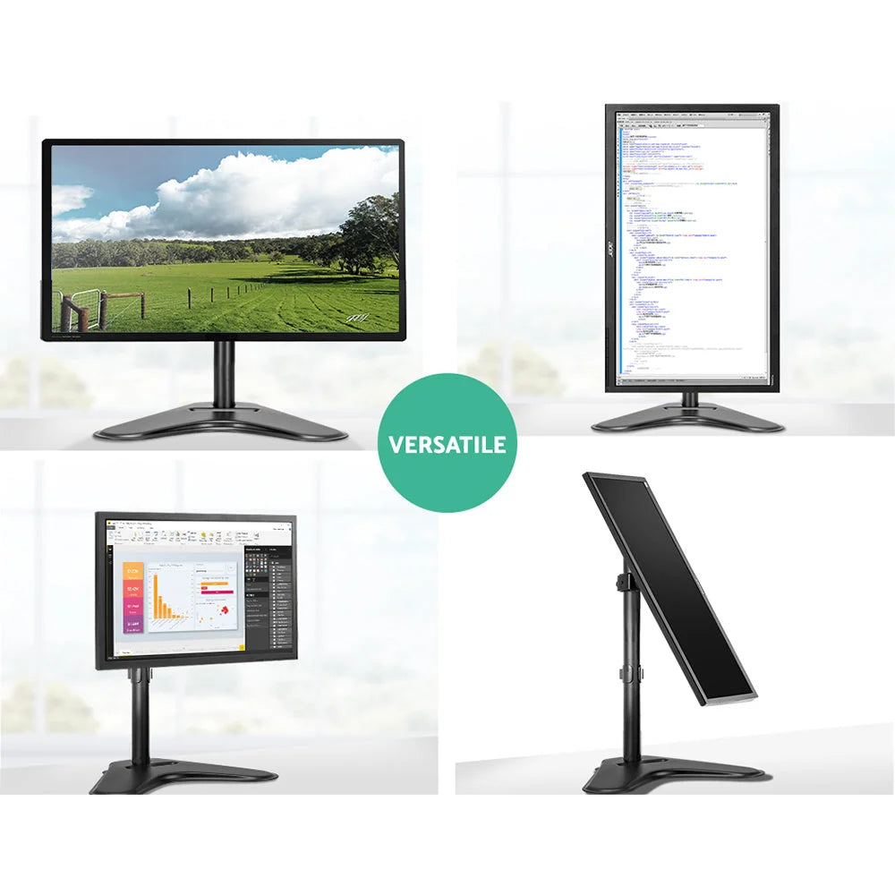 Monitor Arm Stand Single Black - Office