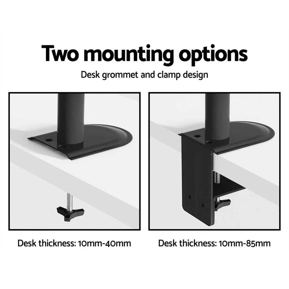 Monitor Arm Stand with Laptop Tray Display Desk Mount