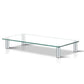 Monitor stand desktop with drawer storage and writing surface