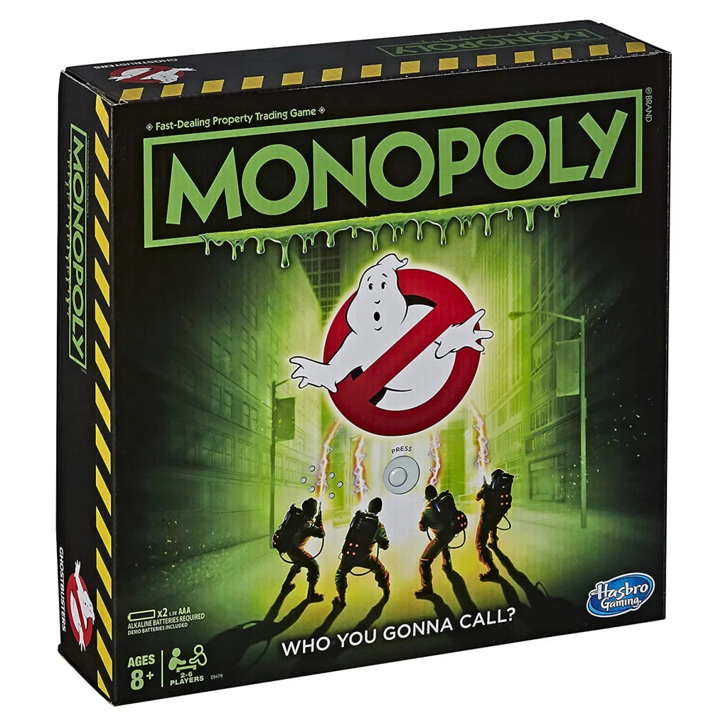 Monopoly Ghostbusters Edition Board Game with Sound Effects