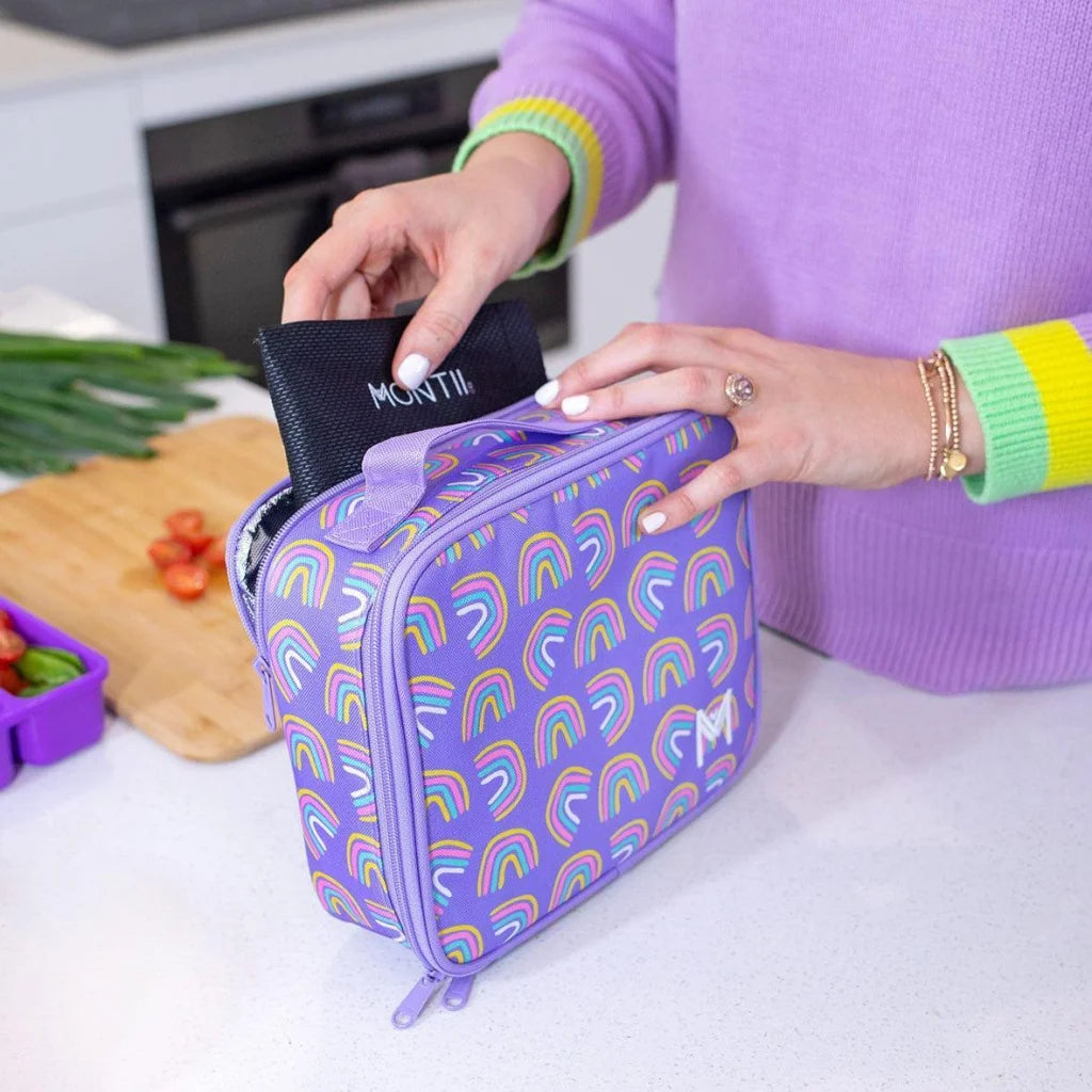 MONTII.CO Insulated Lunch Bag - Rainbows-1973194233221353474