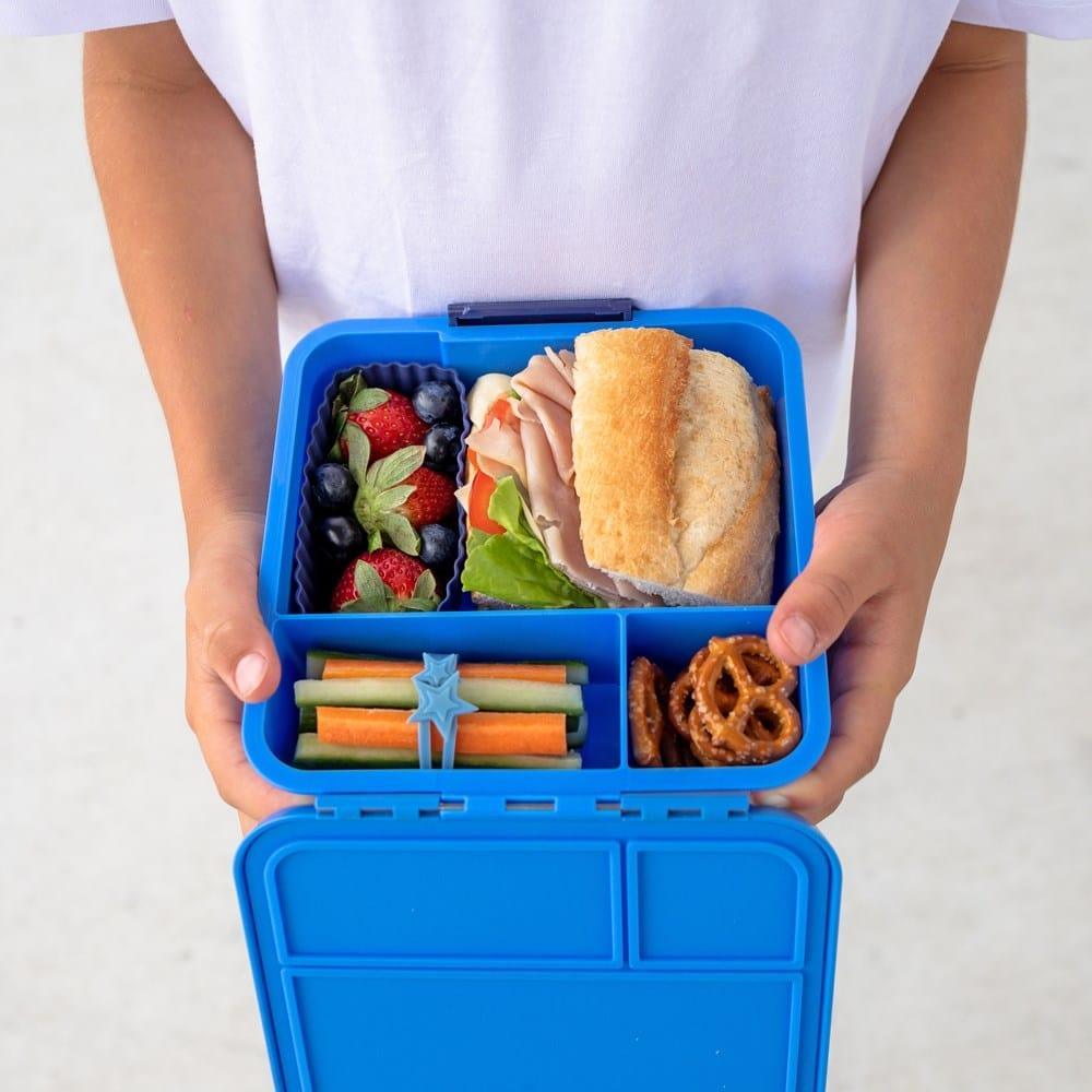MONTII.CO Little Lunch Box Co | Bento Three - Blueberry