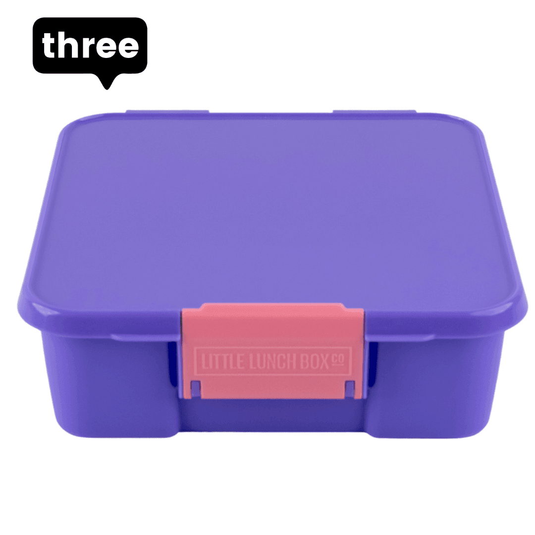 MONTII.CO Little Lunch Box Co | Bento Three -Grape