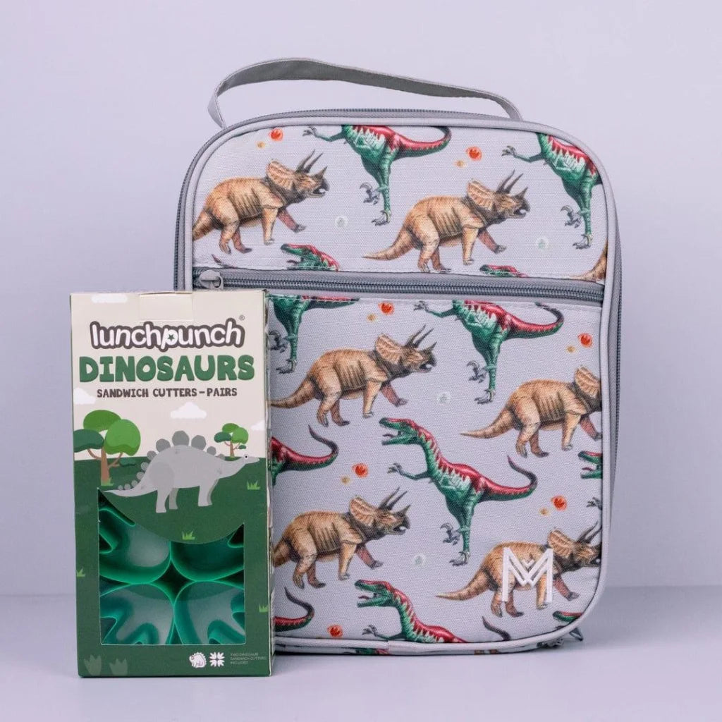 MONTII.CO Lunch Punch Sandwich Cutters | Dinosaurs-1973194230864154628