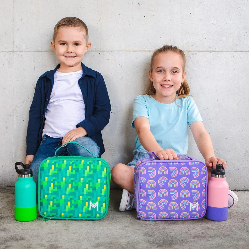 MONTII.CO Medium Insulated Lunch Bag - Pixels-1973194233011638276