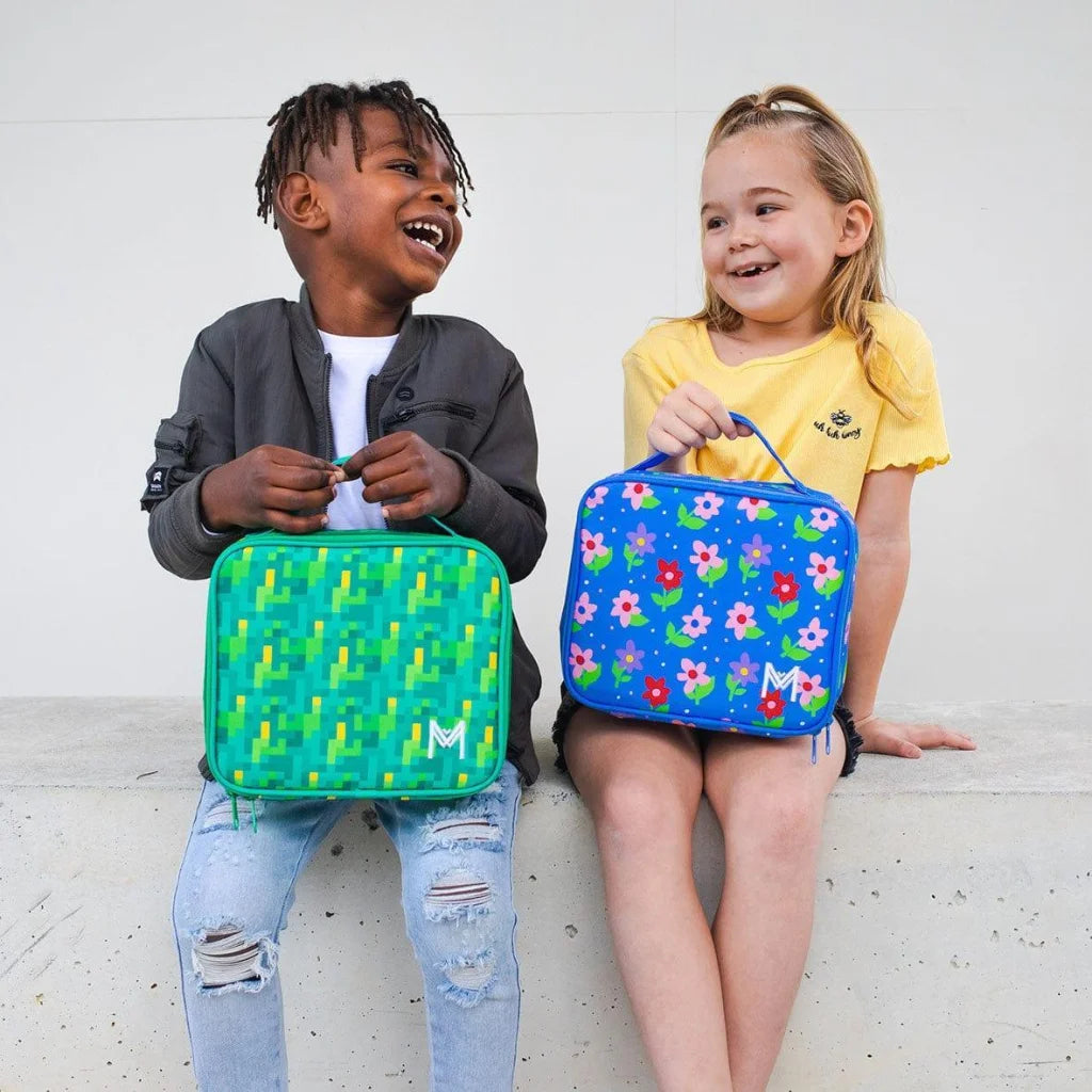 MONTII.CO Medium Insulated Lunch Bag - Pixels-1973194233011638275