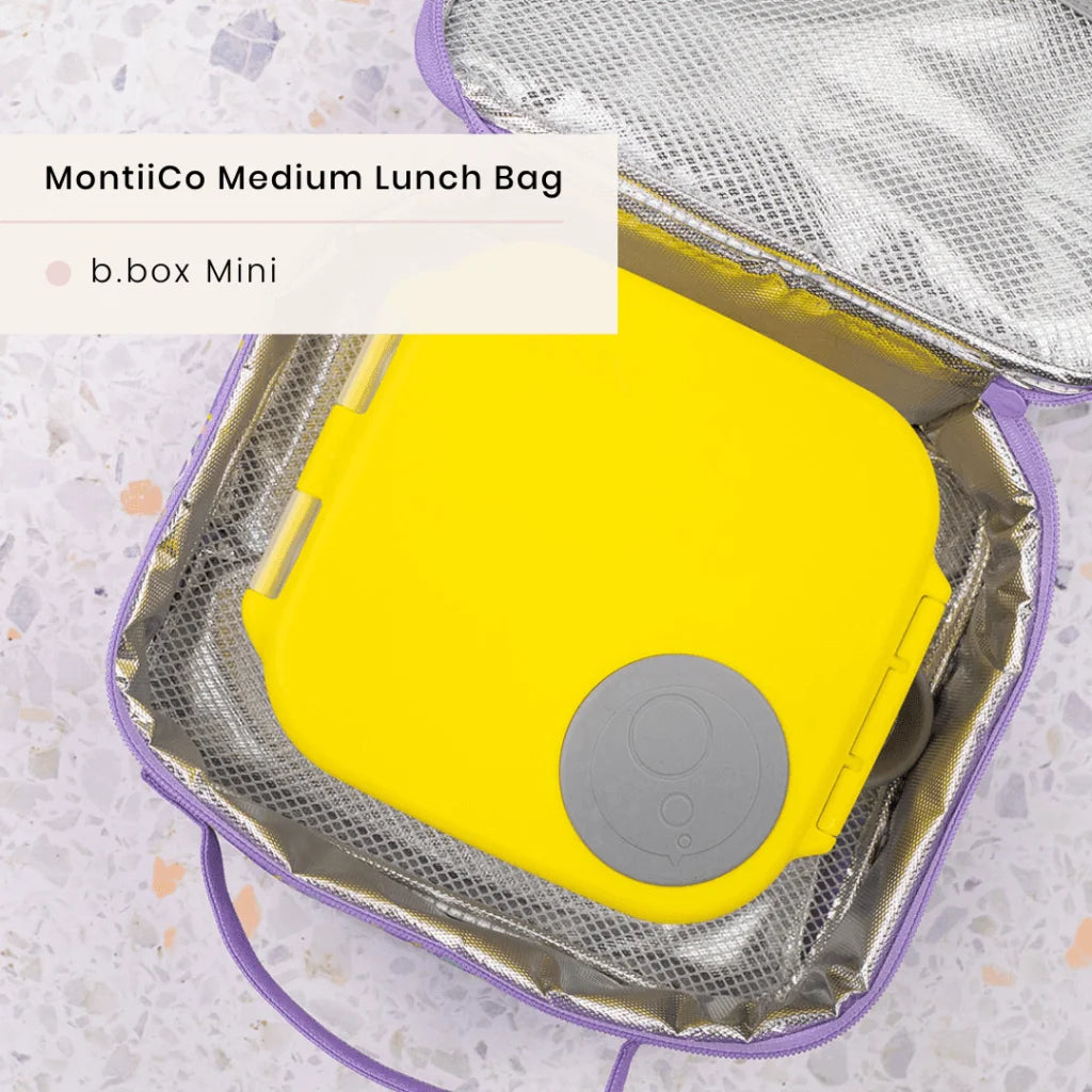 MONTII.CO Medium Insulated Lunch Bag - Pixels-1973194233011638278