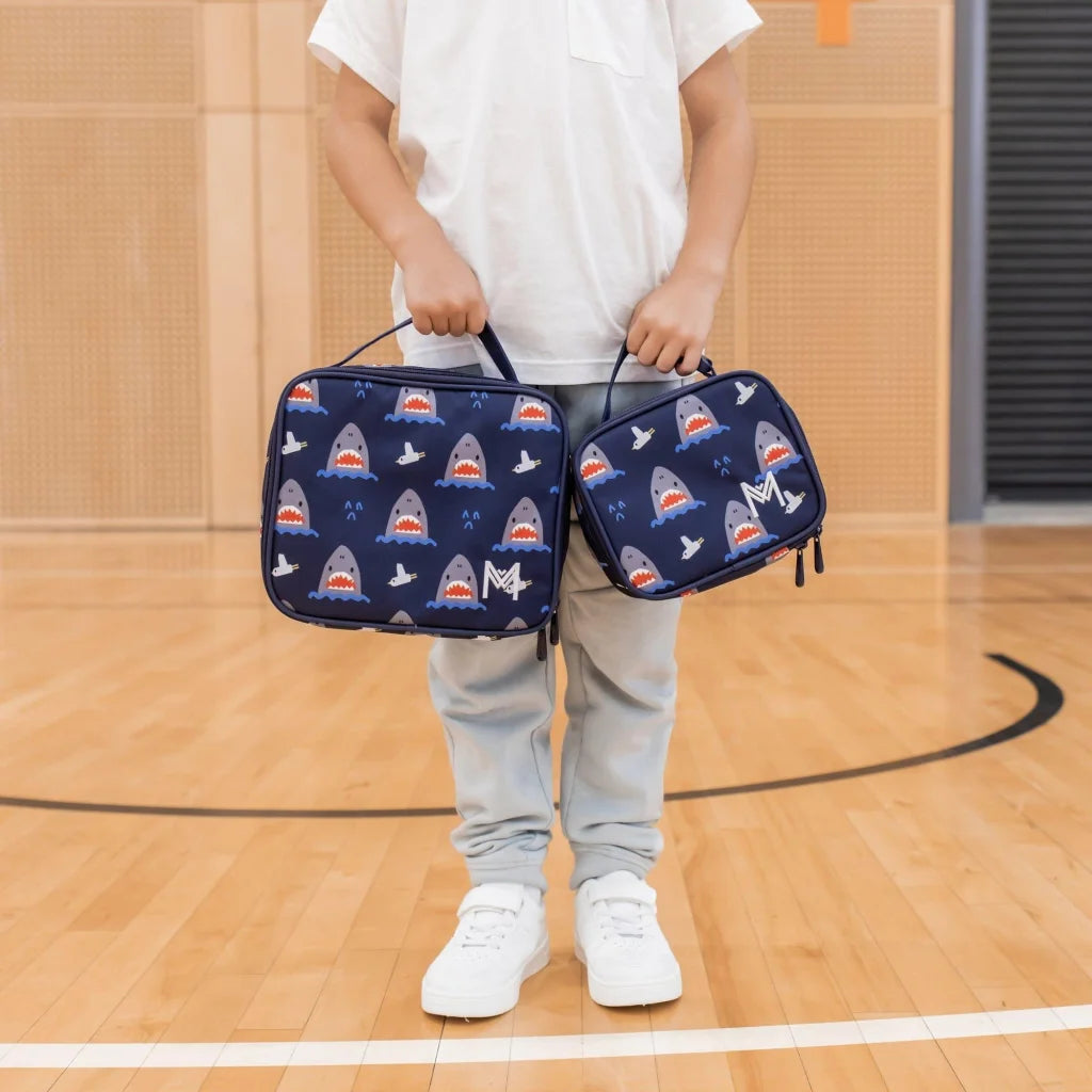MONTII.CO Medium Insulated Lunch Bag - Sharks-1973194233414291458