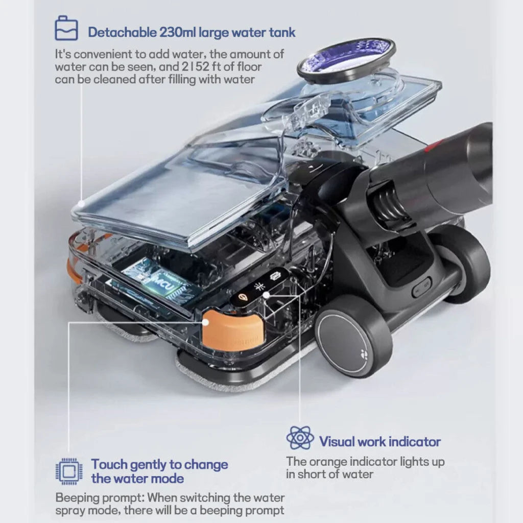 Mop Head T6 Wet Dry for Dyson V7 V8 V10 V11 V15 & GEN5