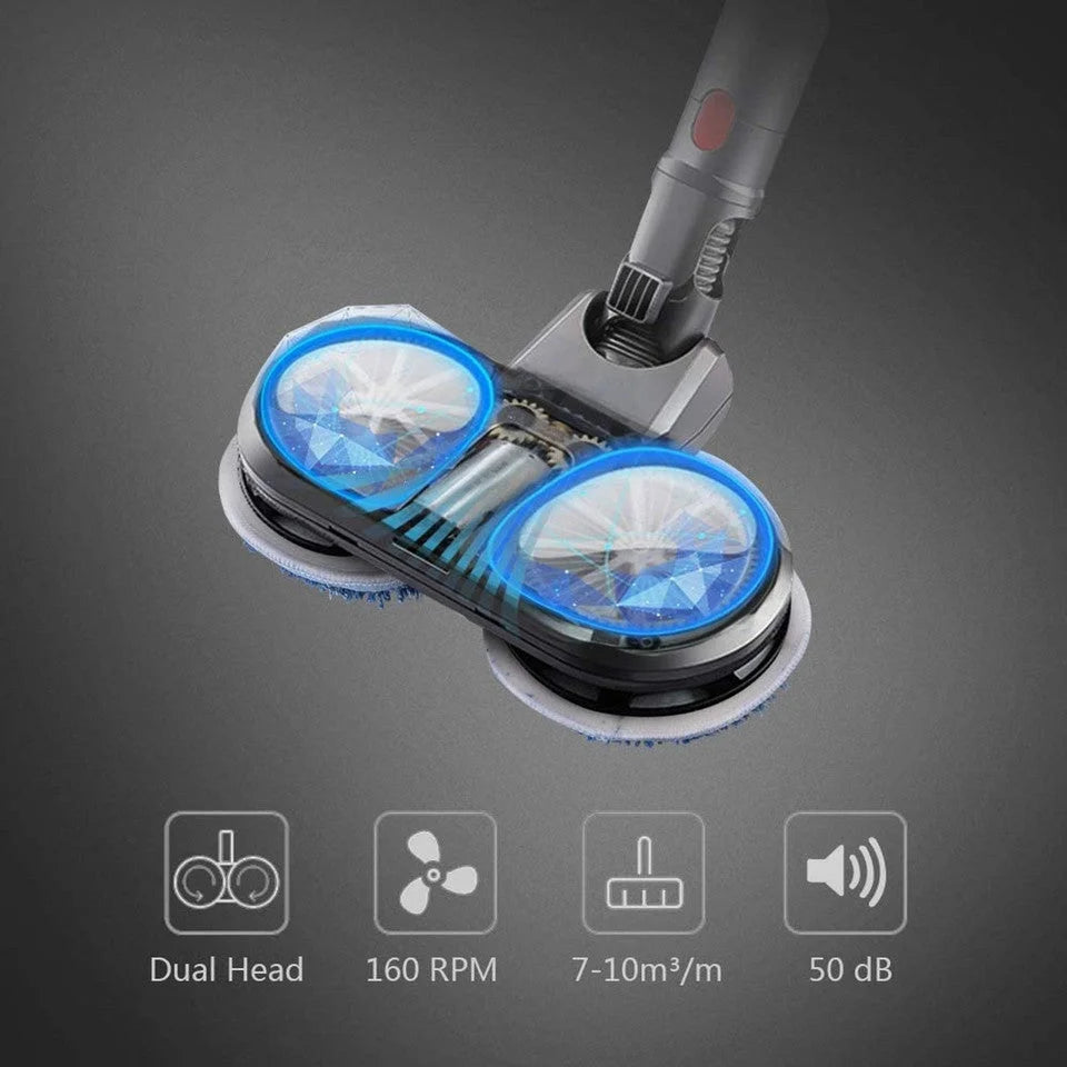 Vacuum mop attachment with dyson appliances vacuum