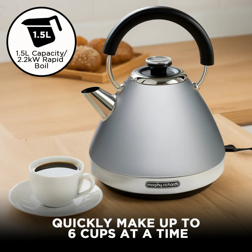 Morphy Richards 1.5L Venture Collection Pyramid Kettle