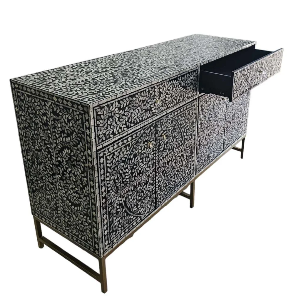 MOTHER OF PEARL GRANDIOSE SIDEBOARD - Furniture > Living