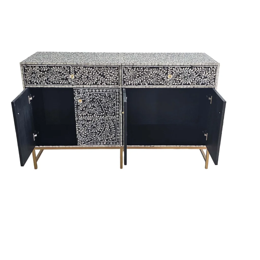 MOTHER OF PEARL GRANDIOSE SIDEBOARD - Furniture > Living