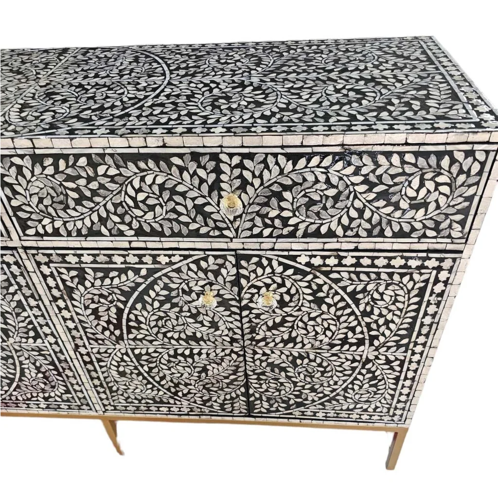 MOTHER OF PEARL GRANDIOSE SIDEBOARD - Furniture > Living