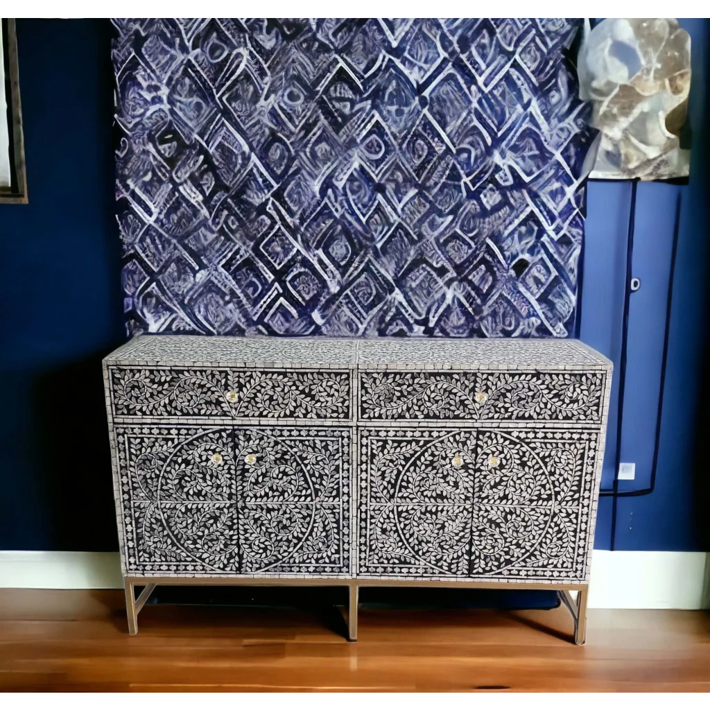 MOTHER OF PEARL GRANDIOSE SIDEBOARD - Furniture > Living