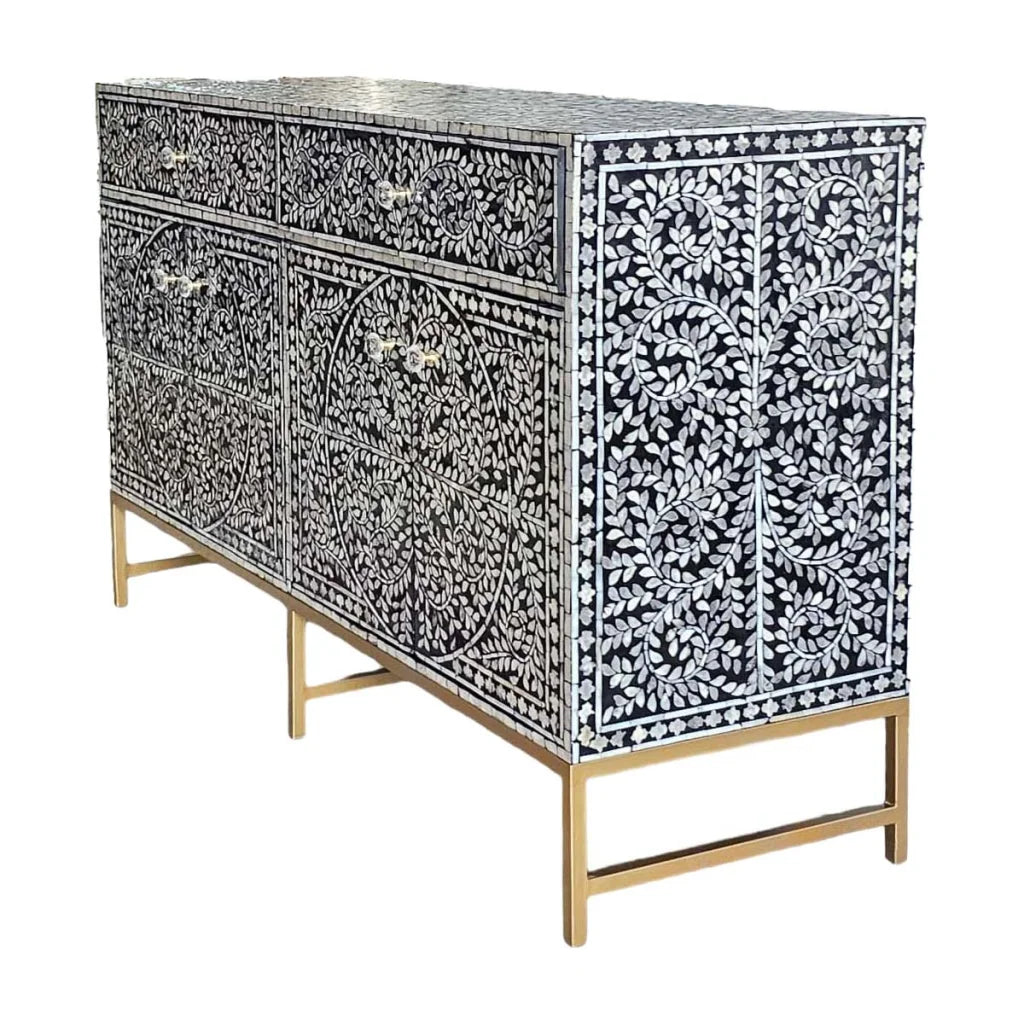 MOTHER OF PEARL GRANDIOSE SIDEBOARD - Furniture > Living