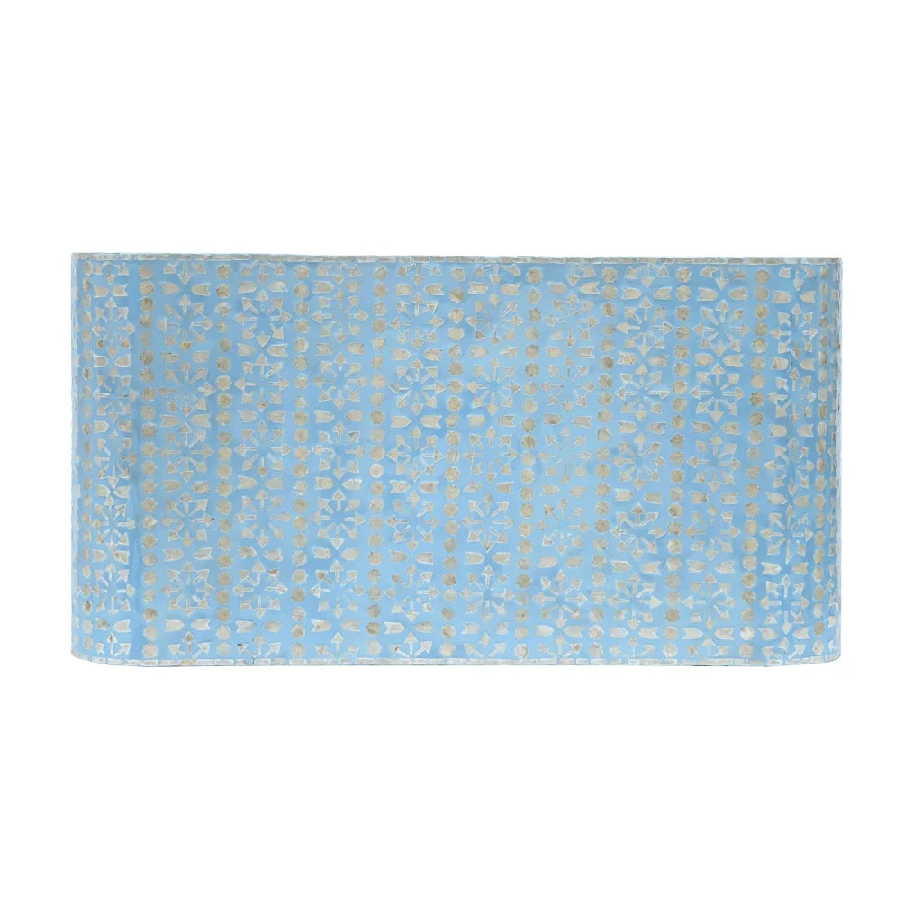 MOTHER OF PEARL MEDITERRANEAN BREEZE LOW PROFILE COFFEE