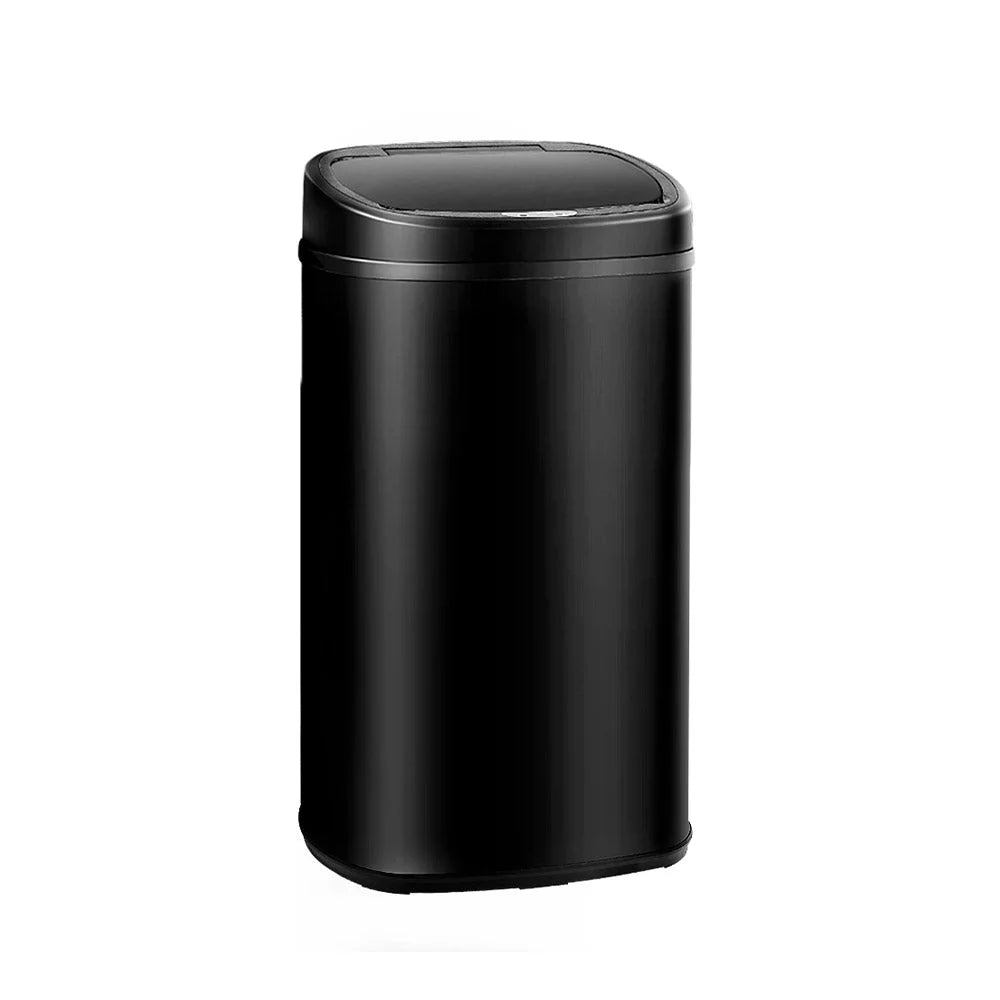 Motion Sensor Rubbish Bin 58L - Black