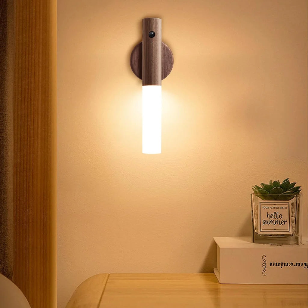 Motion Sensor Wall Light - Indoor LED Rechargeable (2pcs)