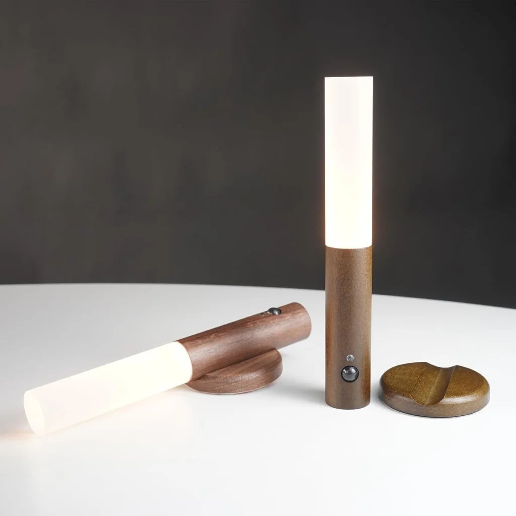 Motion Sensor Wall Light - Indoor LED Rechargeable (2pcs)