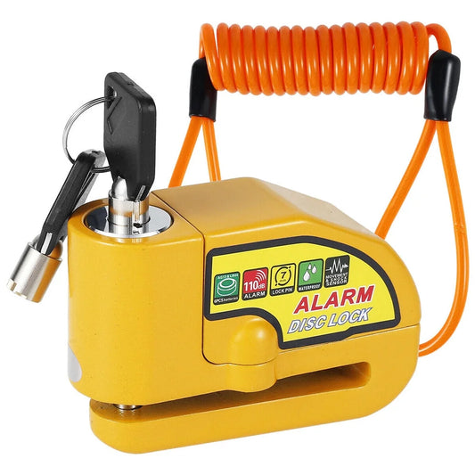 Motorcycle Alarm Disc Lock Rotor Lock Motor Bicycle Bike