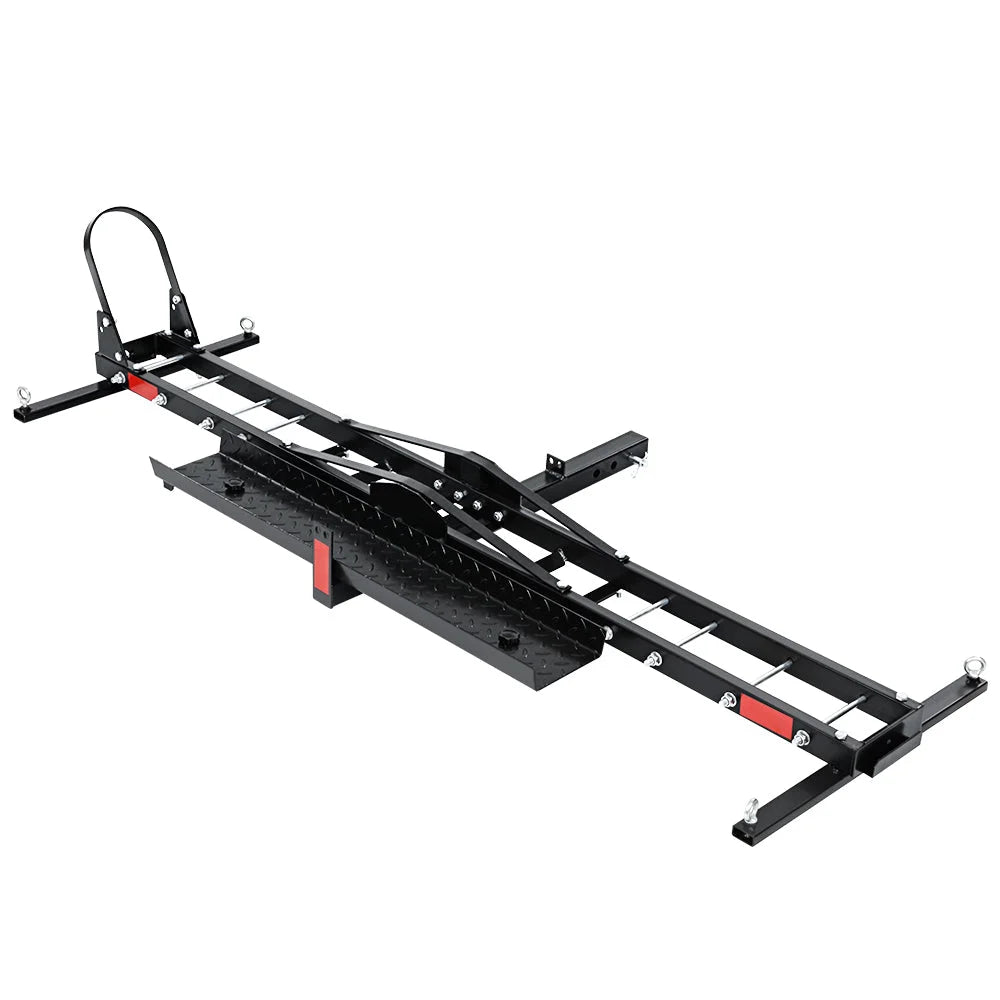 Motorcycle Carrier 2 Arms Rack Ramp Motorbike Dirt Bike 2’’
