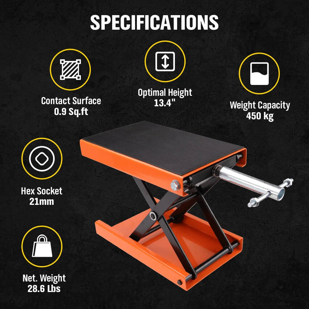 Motorcycle Motorbike Lift Jack 205KG - Repair Workbench