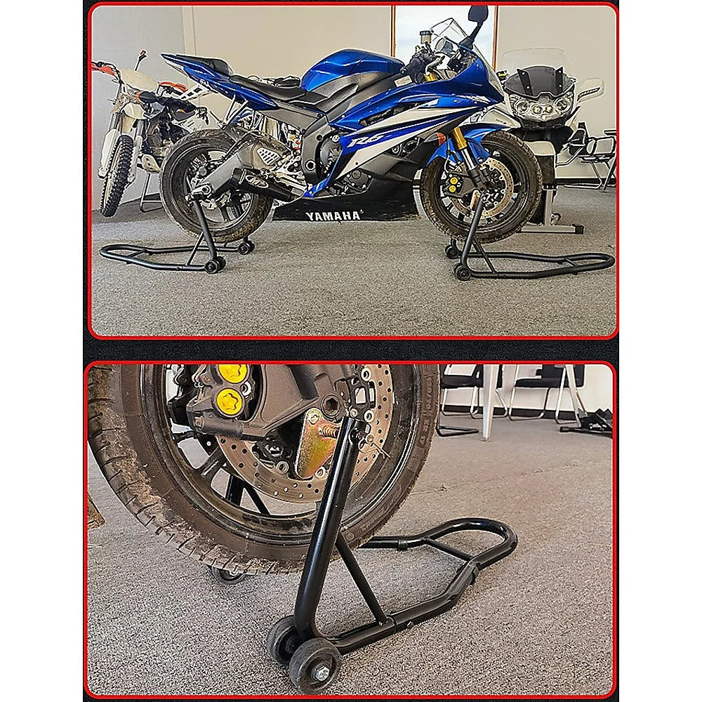 Motorcycle Rear Stand Heavy-Duty Motorbike Lift Paddock