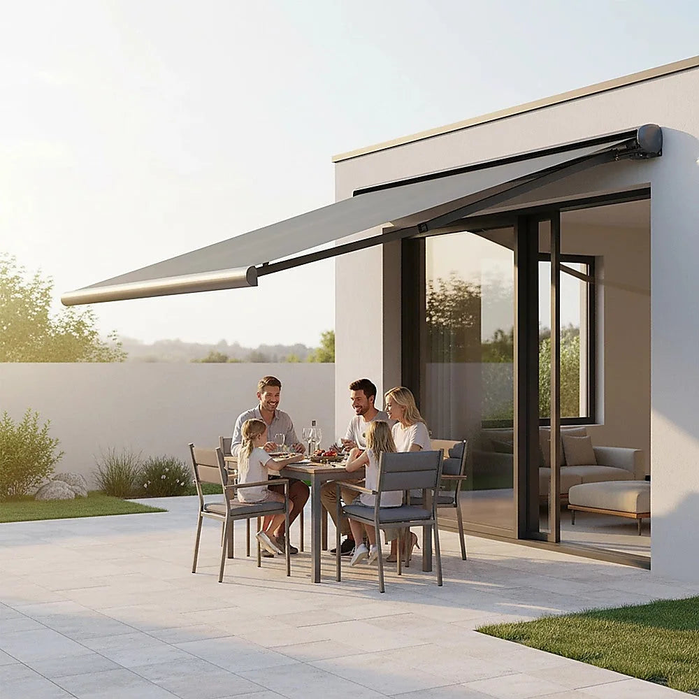 Motorised Awning Heavy Duty Full Cassette 4.0m x 3.0m