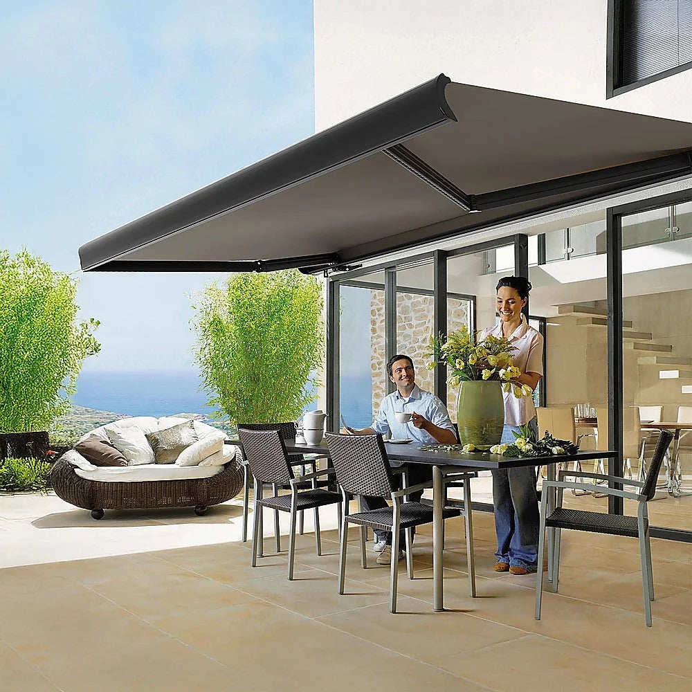 Motorised Awning Heavy Duty Full Cassette 4.0m x 3.0m