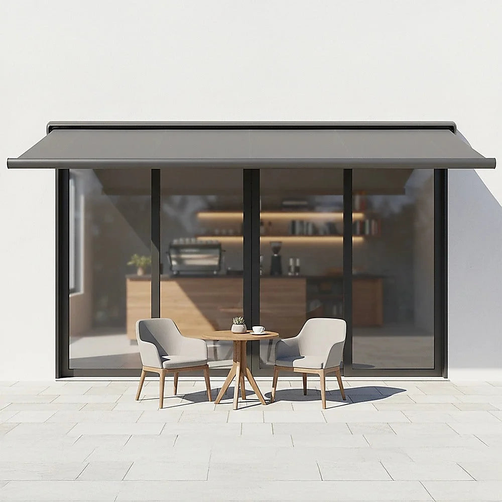 Motorised Awning Heavy Duty Full Cassette 5.0m x 3.0m