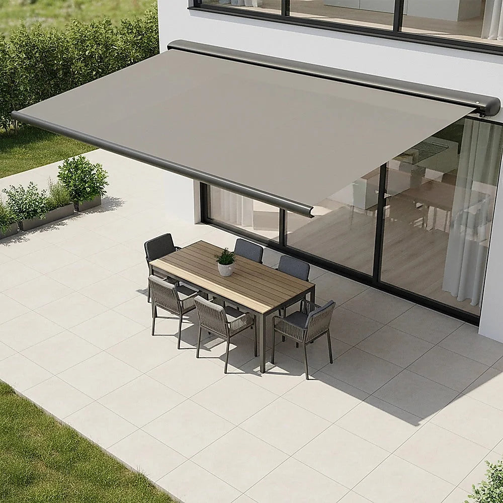Motorised Awning Heavy Duty Full Cassette 5.0m x 3.0m