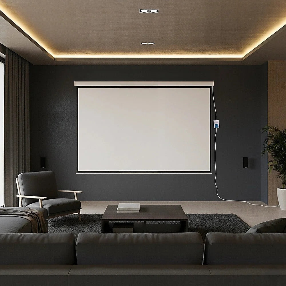 Motorised Projector Screen 120’’ TV with Remote