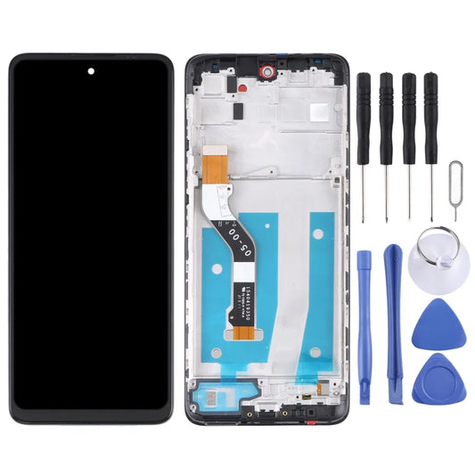 Motorola Moto G60S Lcd Screen With Frame - Full Assembly-1915198090298658817