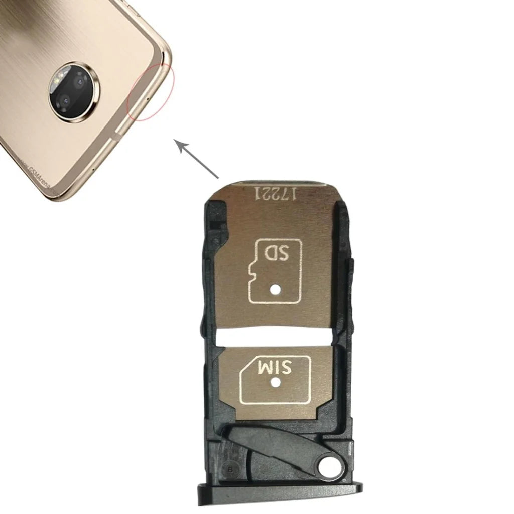 Motorola Moto Z2 Force Replacement Sim And Micro Sd Card Tray-1915197873545416710