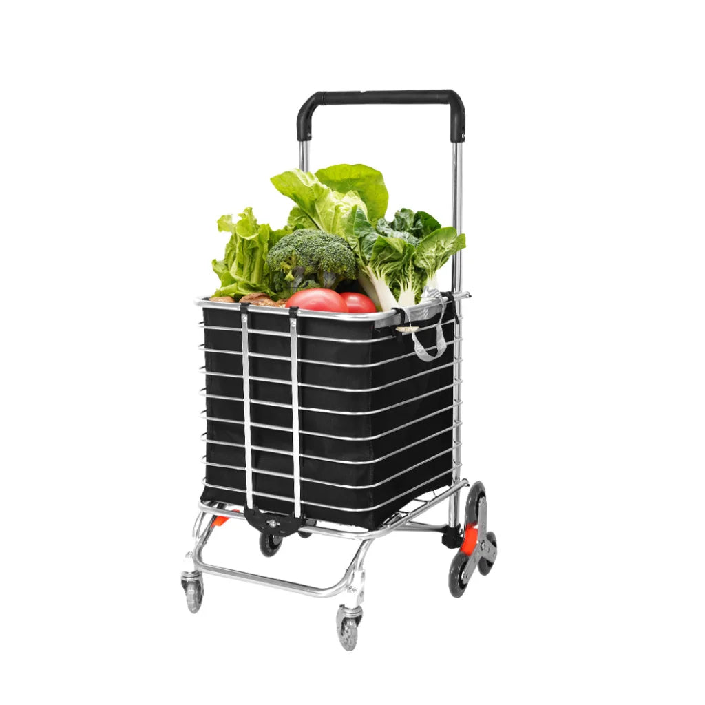 Mountview Foldable Shopping Cart Trolley-1973193879192735744