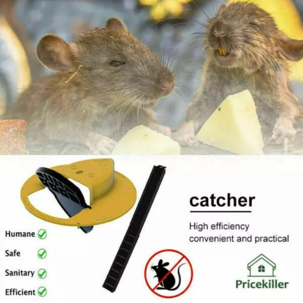 Mouse Trap Flip N Slide Bucket Lid Mouse Rat Trap