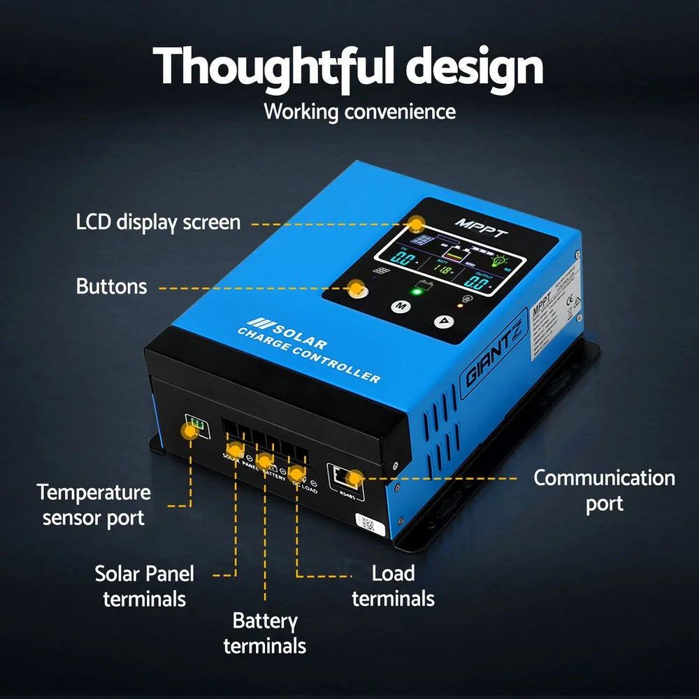MPPT Solar Charge Controller 60A Auto 12V/24V/36V/48V