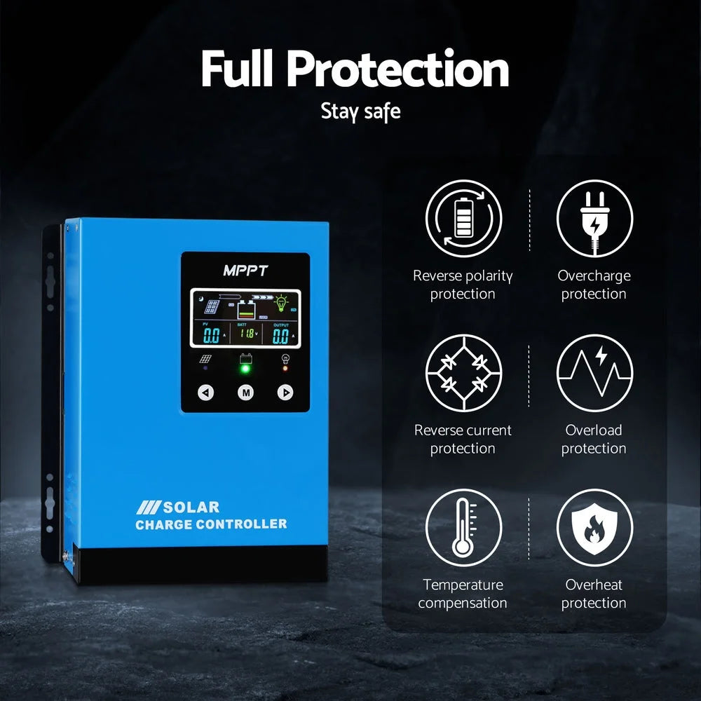 MPPT Solar Charge Controller 60A Auto 12V/24V/36V/48V