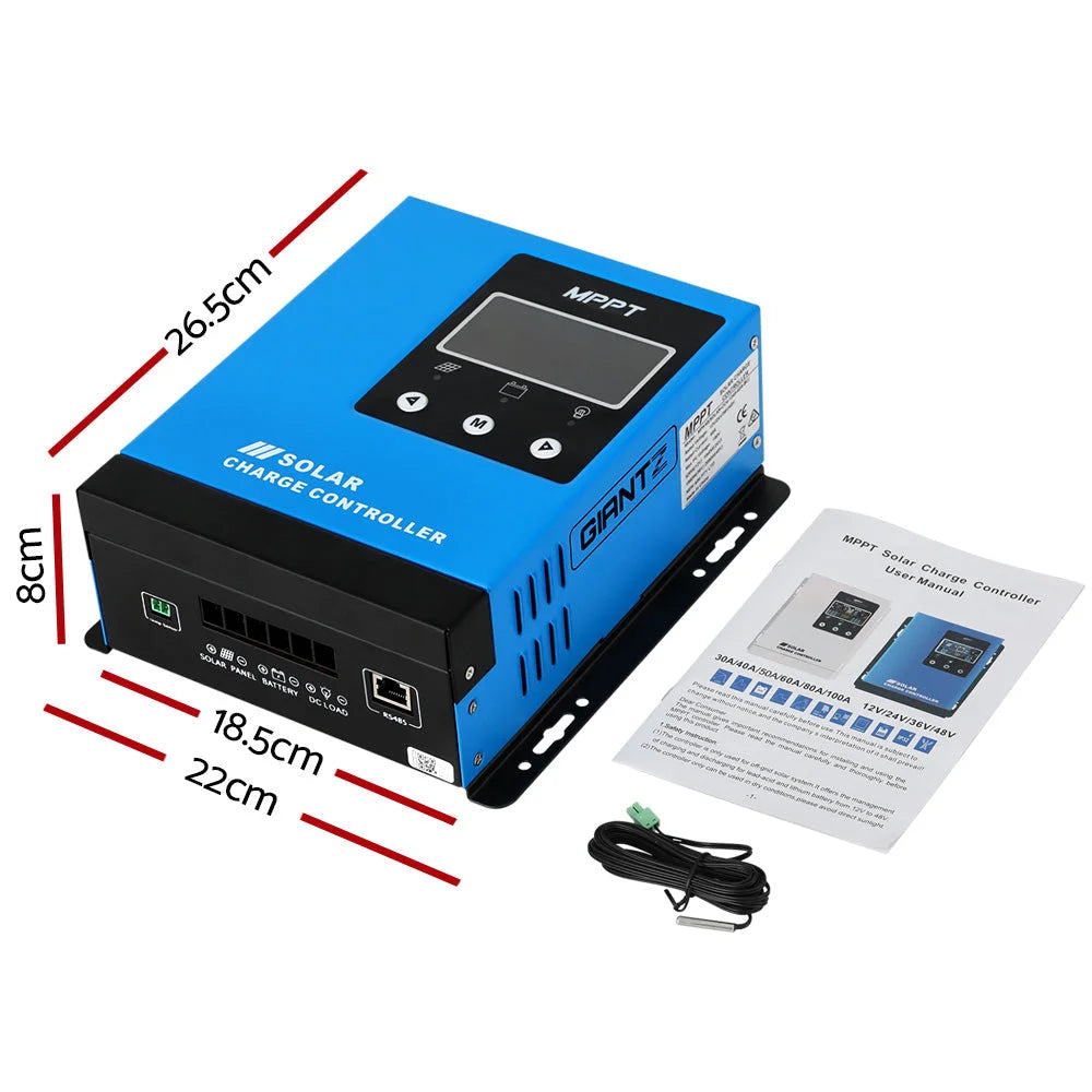 MPPT Solar Charge Controller 60A Auto 12V/24V/36V/48V