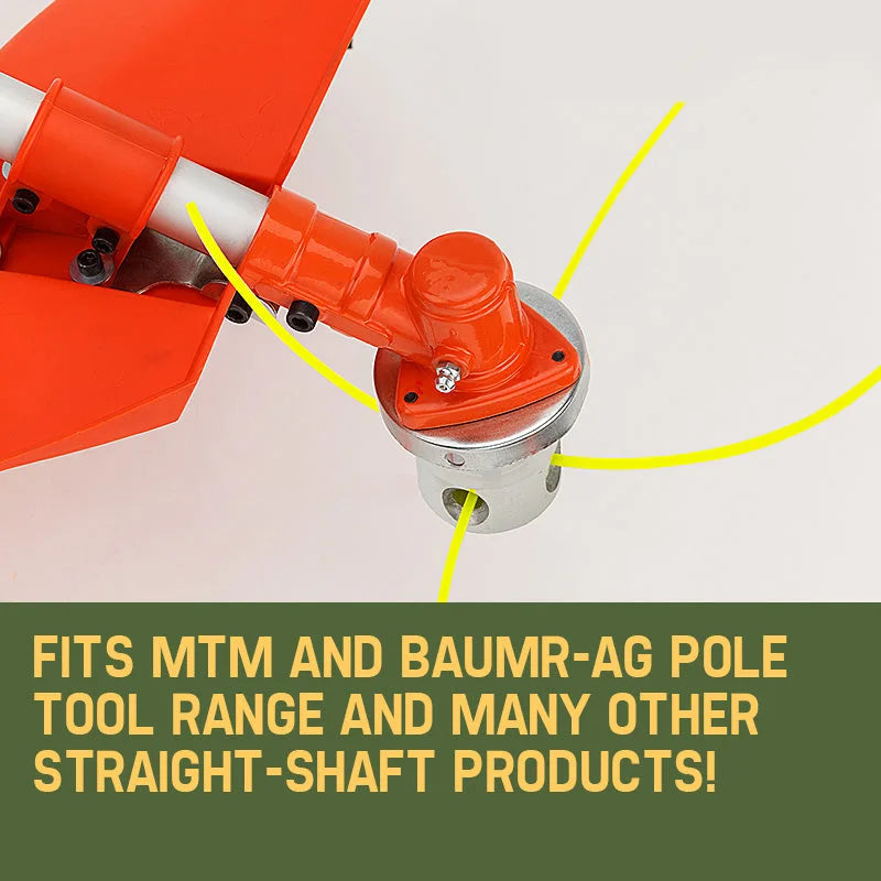 MTM Trimmer Head 4 Line Nylon Alloy Whipper Snipper Brush