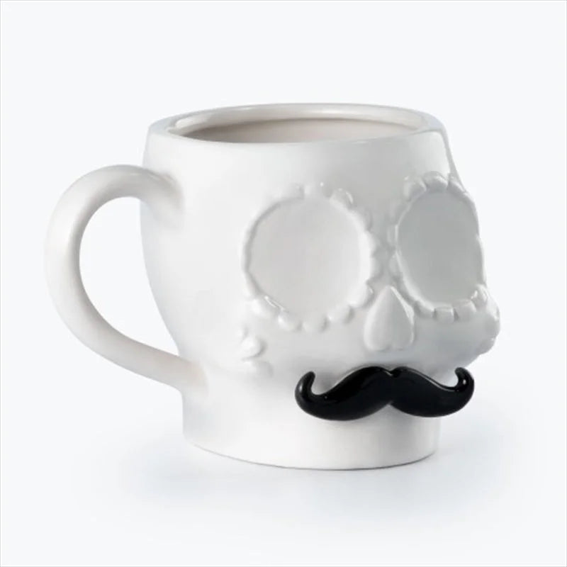 Mug Mustard Sugar Skull - Home & Garden