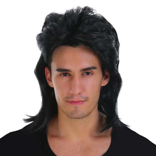 Mullet Wig 80s Party Costume Rock Bogan Punk 70s 90s Hair