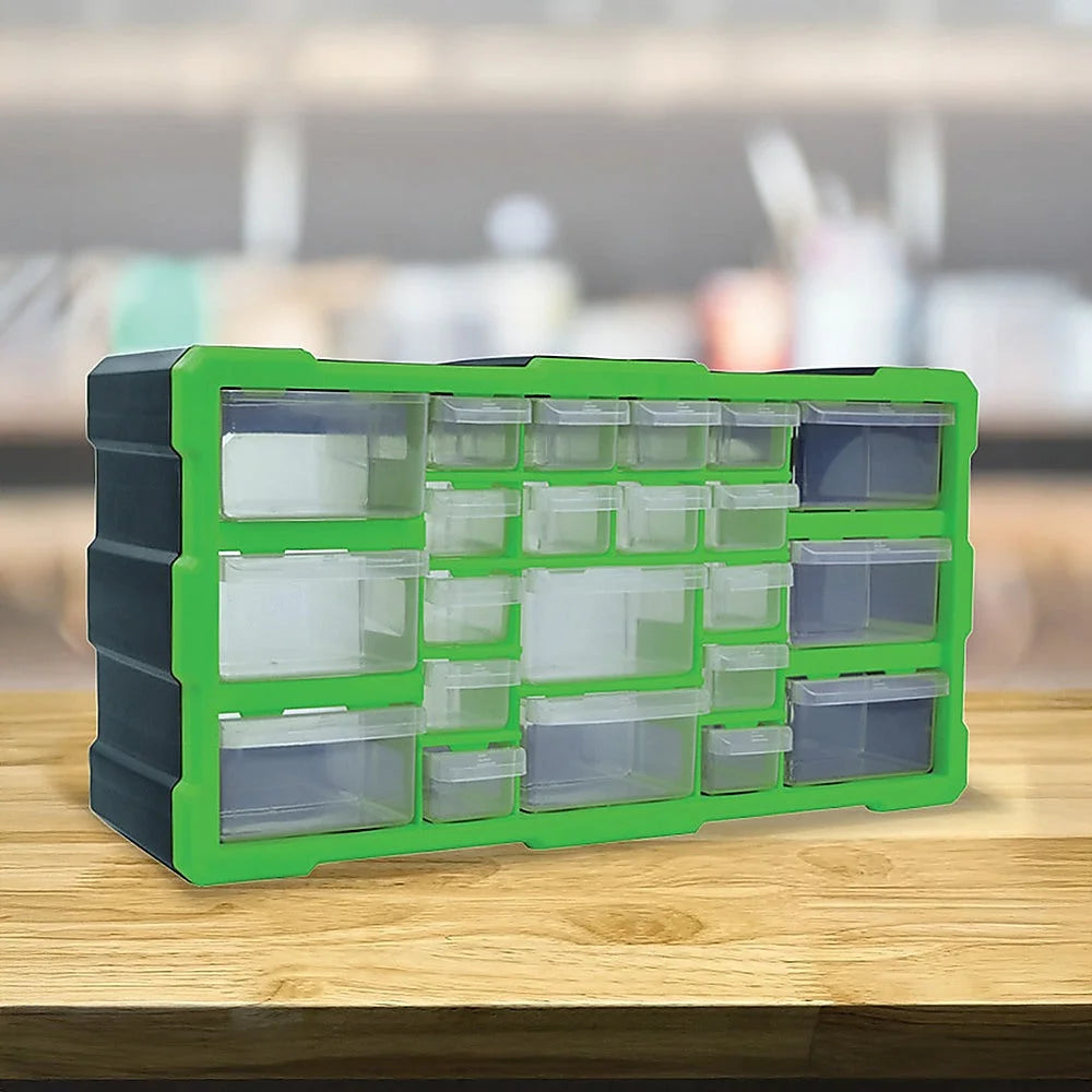 Multi Drawer Parts Storage Cabinet Unit Organizer 22 Home